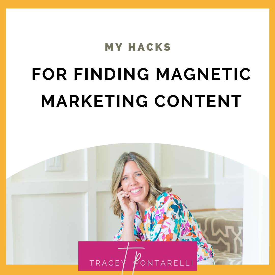 #8 My hacks for finding magnetic marketing content